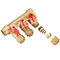 Oil Trumpet 4 Way ท่อประปาทองแดงท่อร่วมสำหรับจำหน่ายน้ำ